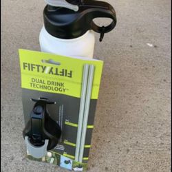 40oz Fifty Fifty Brand Water Bottles 