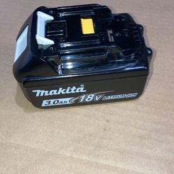 18-Volt  3.0 Ah  Makita Battery 