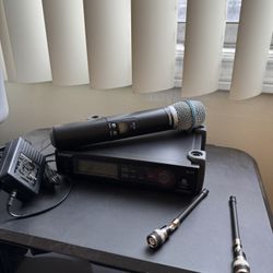 SHURE SLX4 BETA 87a WIRELESS MICROPHONE 🎤 LIKE NEW 