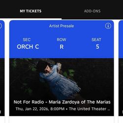 Not For Radio - Maria Zardoya of The Marias