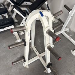 FOR SALE: Flex Fitness 4-Sided Plate Holder