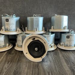 8 JBL Professional Model Control 26C Ceiling Loud Speakers Bundle