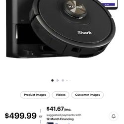 Shark Matrix Self-emptying Robot Vacuum 