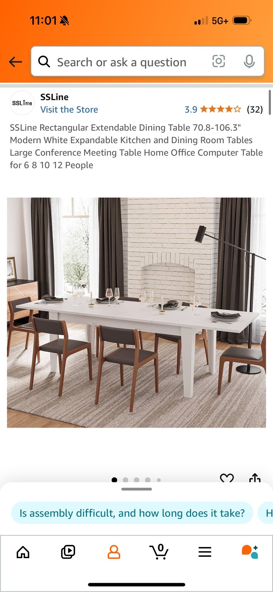 Extendable Dining Table