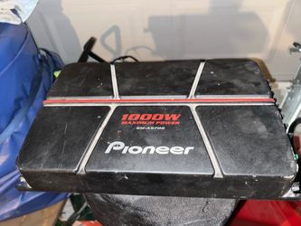 Pioneer 1000 wat amp