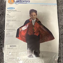 Toddler Vampire 3-4t