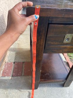 Sofa side table