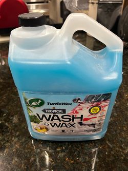 Turtle Wax Car Wash & Wax Coconut Banana 128 fl oz Bottle Brand New