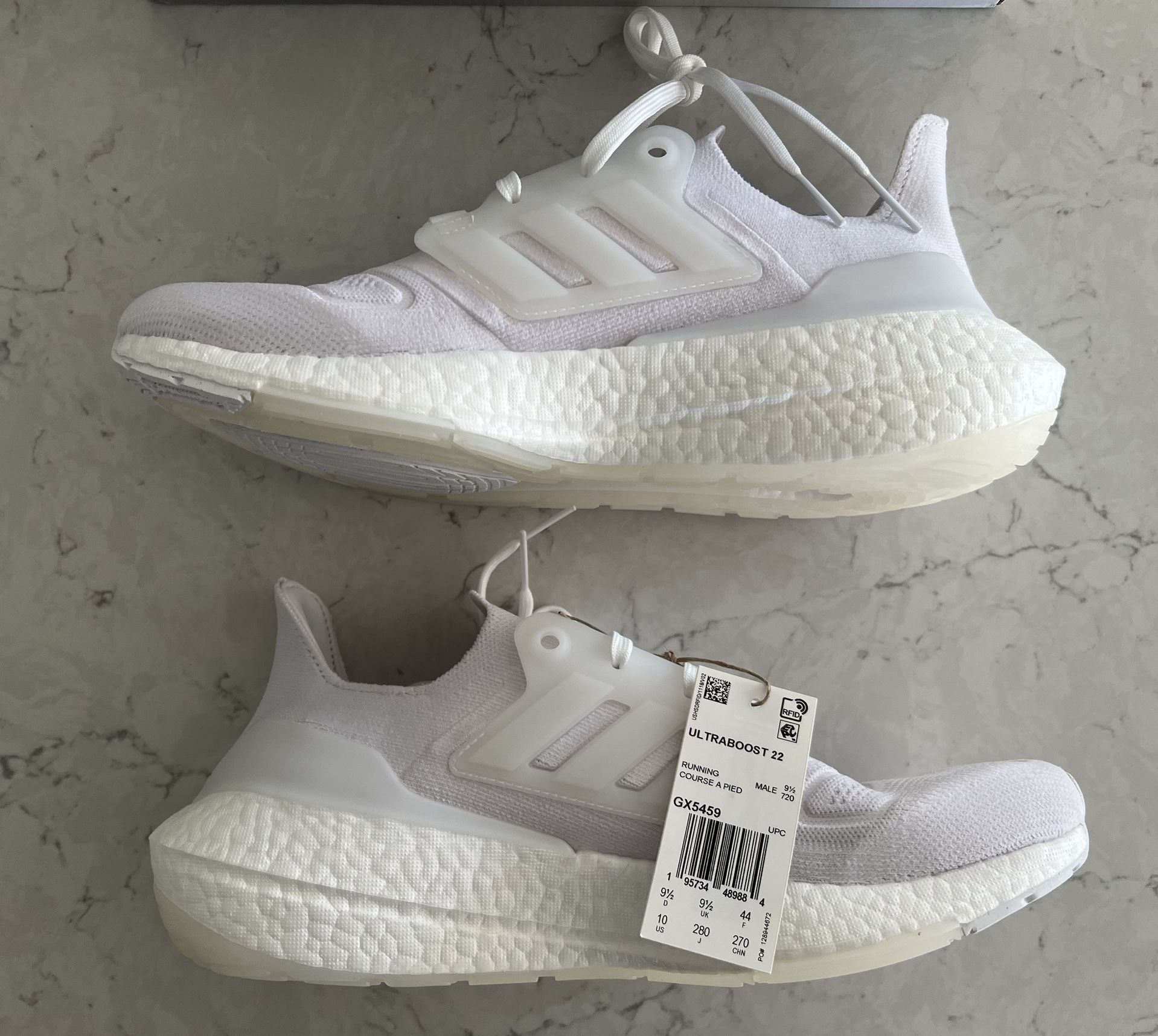 adidas Ultra Boost 22 Triple White (Women's)