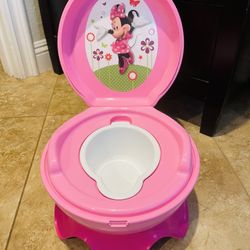 Pink Potty With Removable Accessories