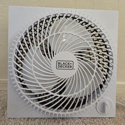 Black +Decker Table Desk Fan