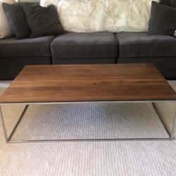 Crate And Barrel Frame Coffee Table