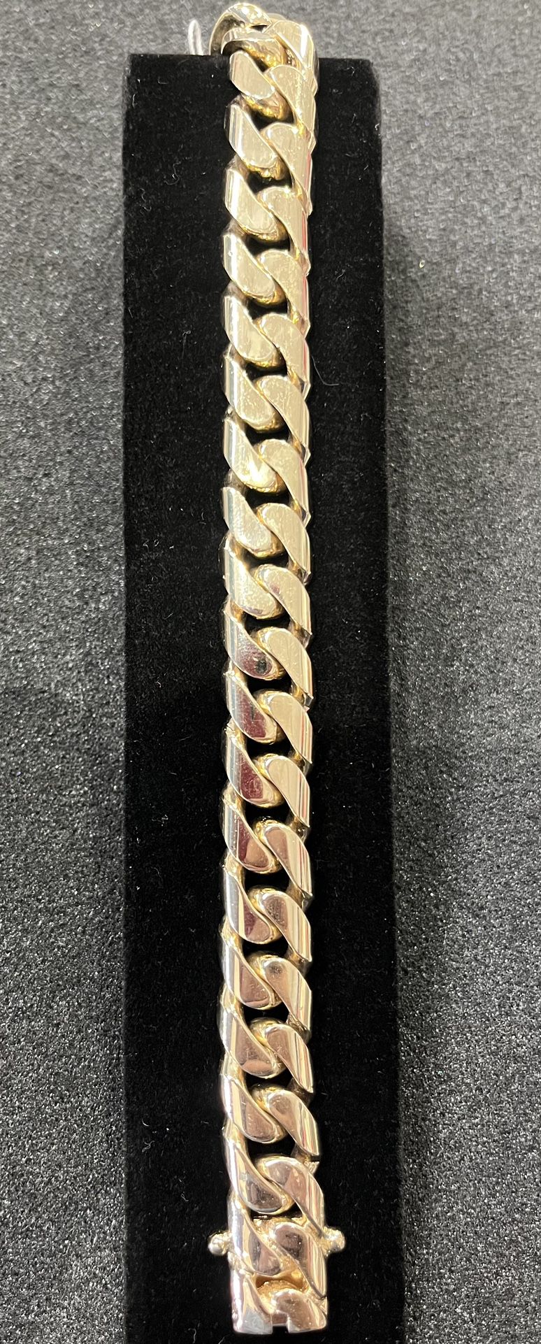 14k gold bracelet 100.2 grams 8” x 13.77mm 837856-1