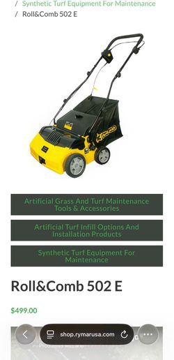 Garland Roll&Comb 502 E Artificial Turf