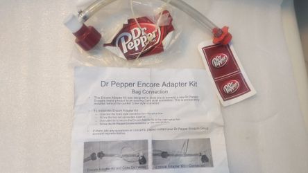 Dr.Pepper Encore Adapter Kit/ New/ Never Installed/Read Info On Pics/ 🛻HP/ Cash Only/$20 OBO