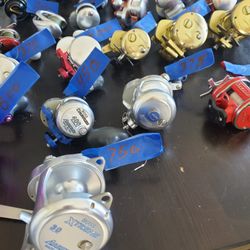 All the reels are for sale