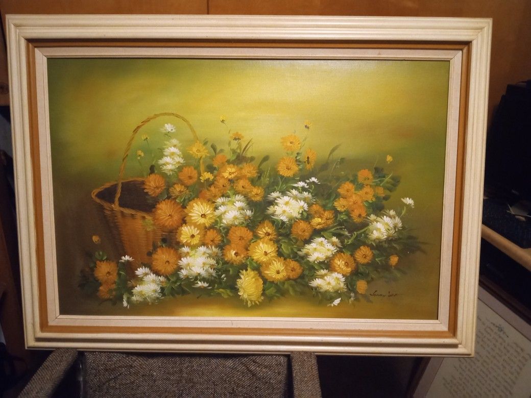 Jenny Lee Painting 24x36" Framed