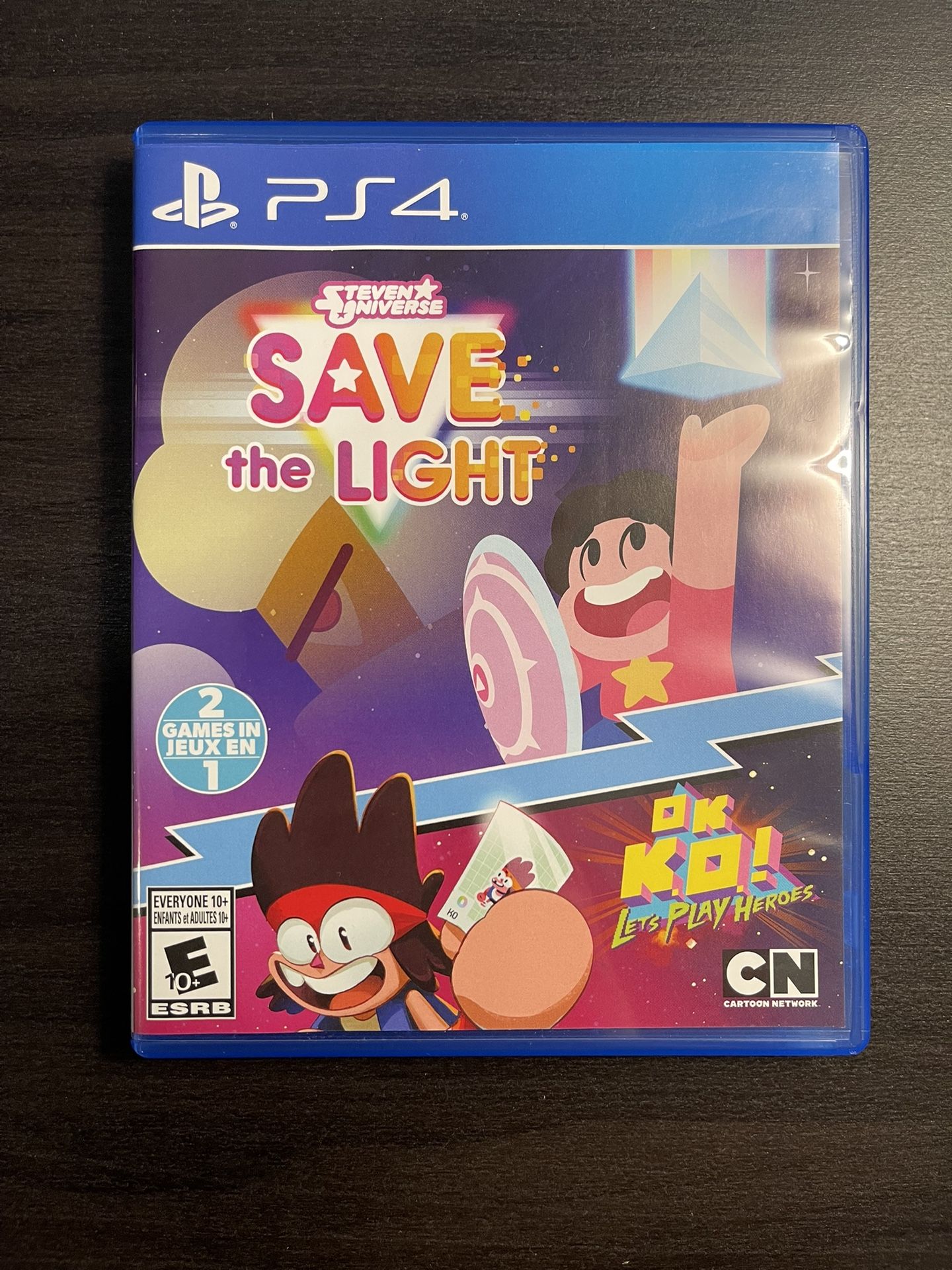 Steven Universe: Save The Light & OK K.O.! Let's Play Heroes (Sony Playstation 4, 2019) HARD TO FIND DELISTED