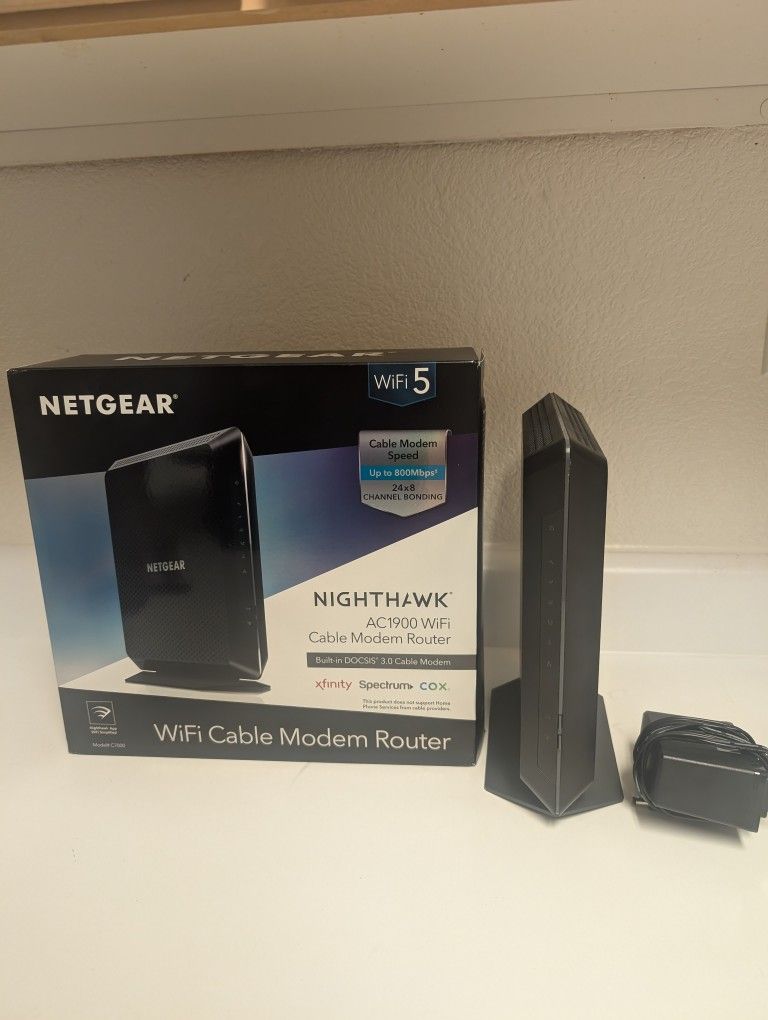 NETGEAR Nighthawk Modem Router Combo C7000