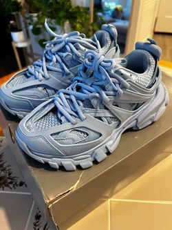Balenciaga Track Sneakers Light Blue