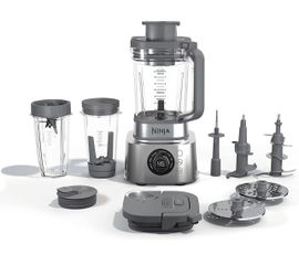 Ninja SS401 Foodi Power Blender Ultimate System with 72 oz Blending & Food Processing Pitcher, XL Smoothie Bowl Maker and Nutrient Extractor* & 7 Func