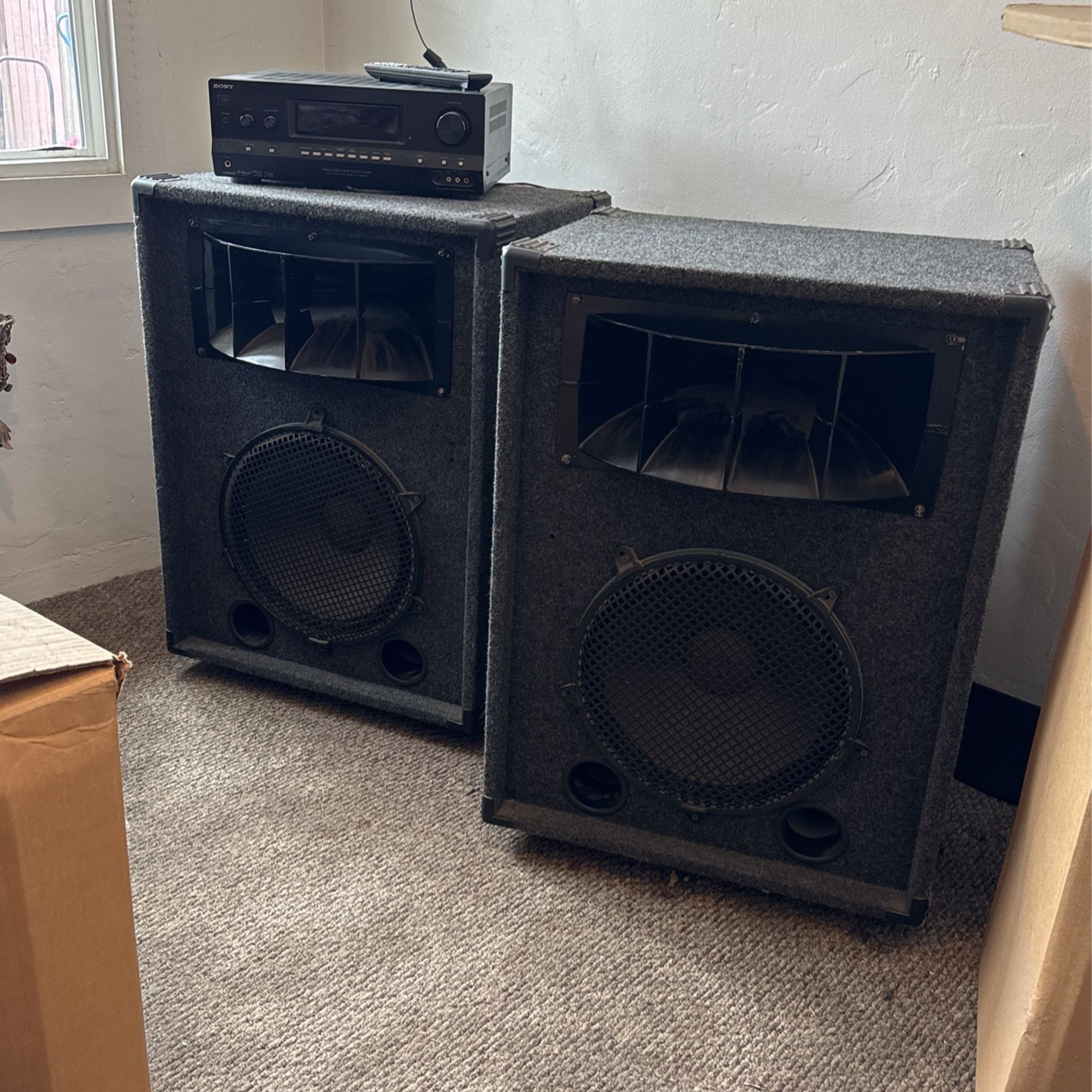 Altec Lansing H-811 B Horns And Speaker Set