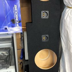 Subwoofer Box For 2007 2025 Chevy Silverado Crew Cab Best Quality Wood
