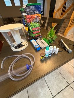 Complete Fish Tank Starter Kit – Aquarium, Filter, Heater & Accessories