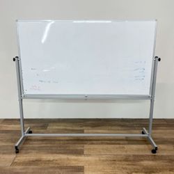 Mobile Magnetic Whiteboard with Sturdy Frame 