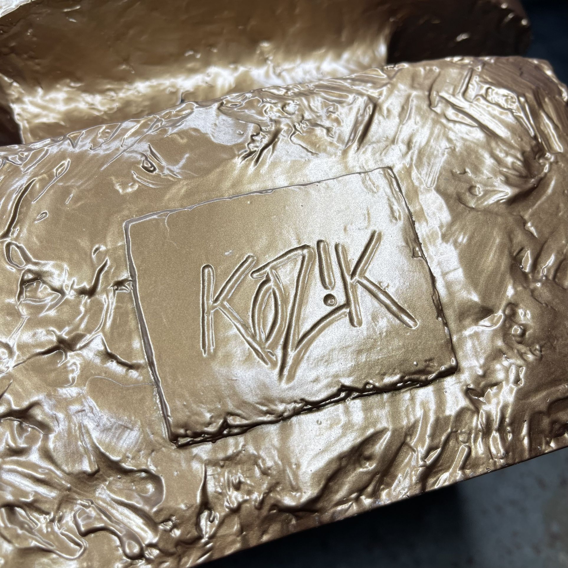 Smokin Joe Bust by Frank Kozik autographed