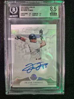 2019 PANINI FRANK THOMAS FLAWLESS AUTOGRAPHS #10 /25