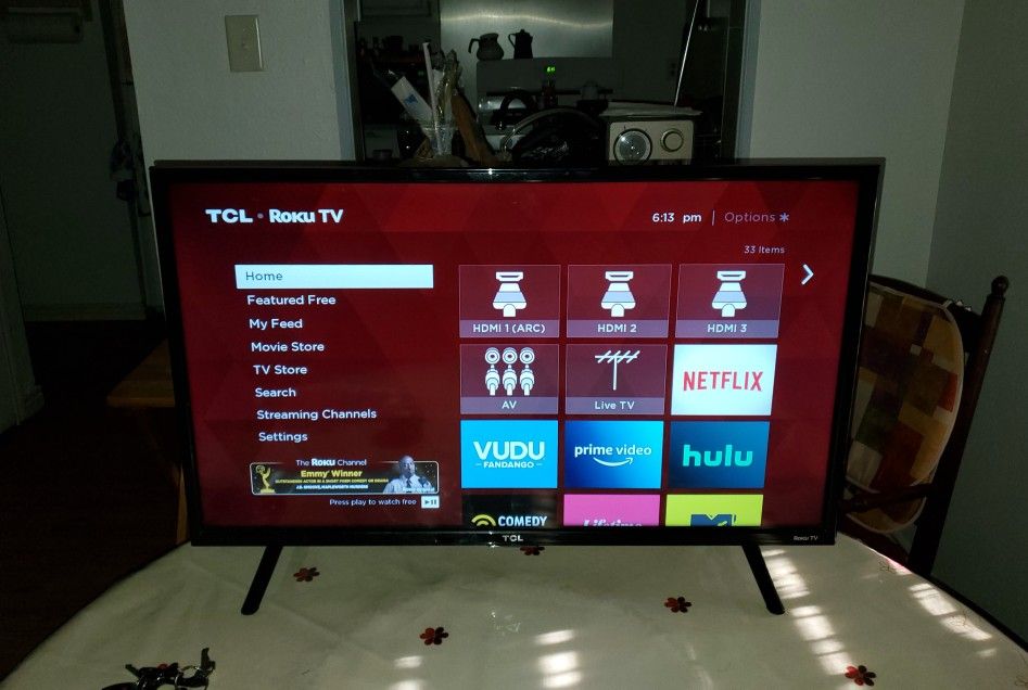 32inch TCL Roku Smart TV 📺 LED 