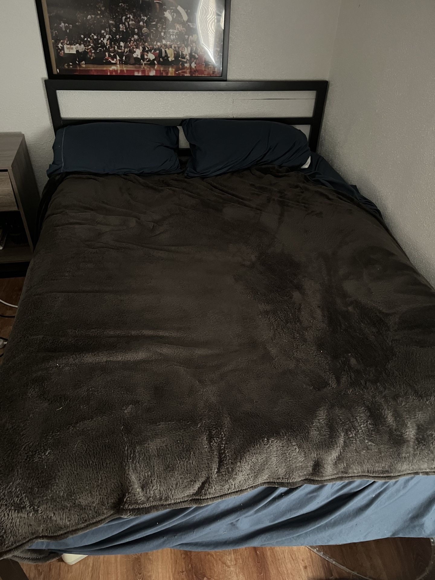 Queen Bed and frame
