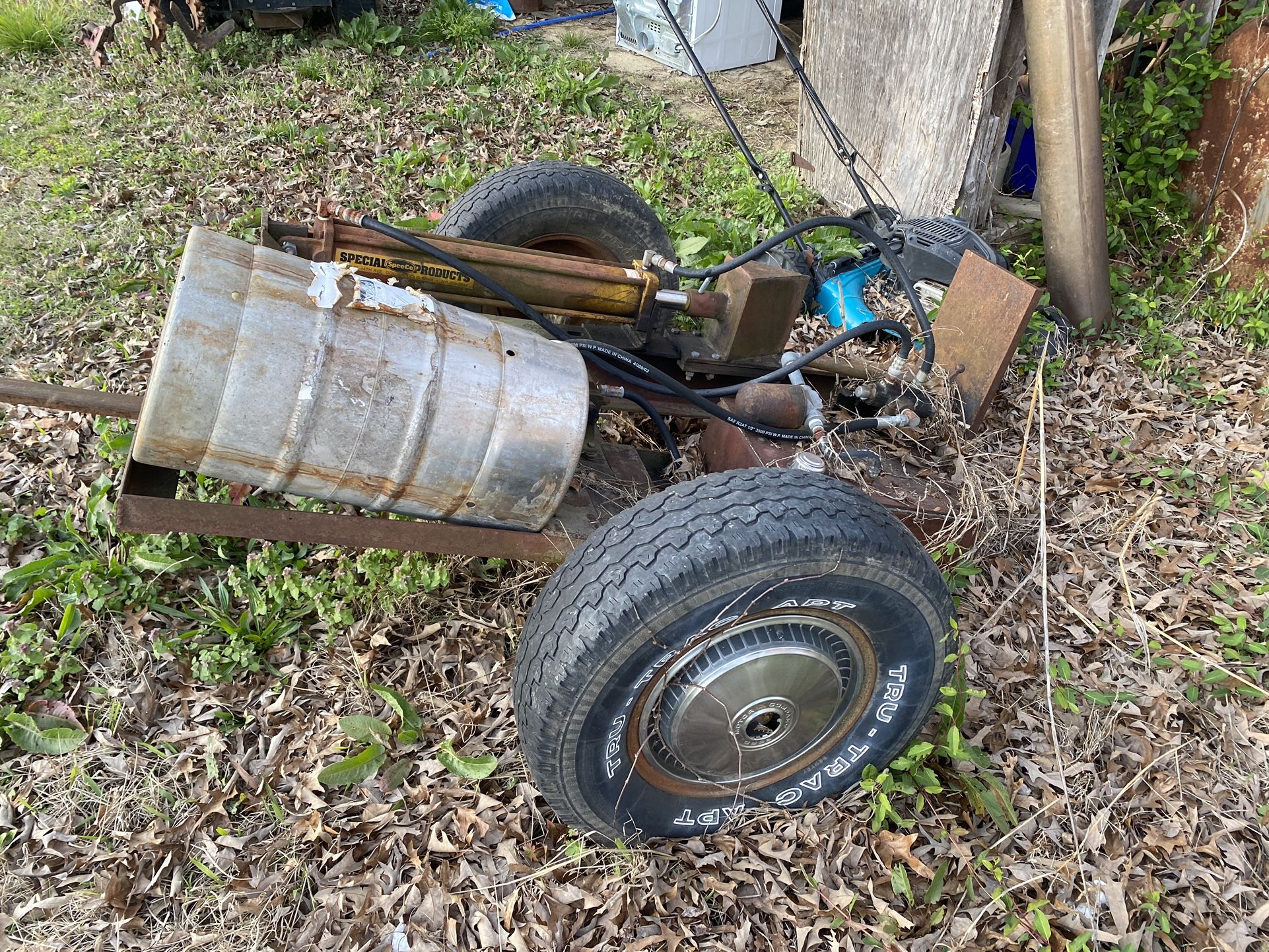 Heavy Duty Hand Made Log Splitter 