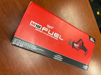 Milwaukee hackzall M18 Fuel new