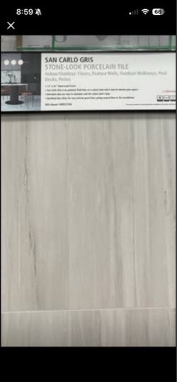 San Giorgio San Carlo Gris Porcelain Floor Tiles – 15 Boxes – 208 Sq. Ft. – $150