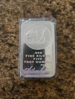 5oz .999 Silvertowne Silver Bar