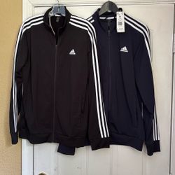 2 Adidas Track suit Tops