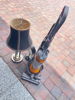 Dyson Ball Upright Vacuum + Table Lamp