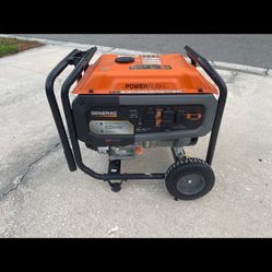 Generac GP6(contact info removed) Starting / 6500 Running Watts Portable Gas Generator with C02 Sense *Low Hours*