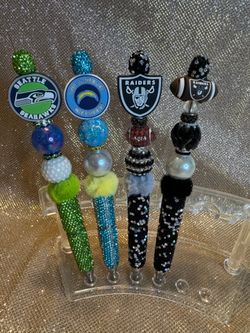 Beaded pens
