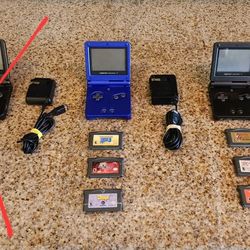 3 Different Nintendo GBA SP Sets for $$$