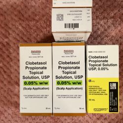 Clobetasol Propionate Scalp Solution 0.05% – New/Sealed