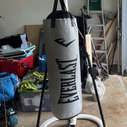 Punching Bag And Stand