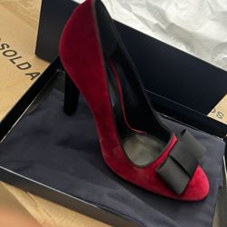 Velvet Polo Ralph Lauren Heels 