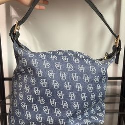 Authentic Vintage Dooney & Bourke Denim Purse