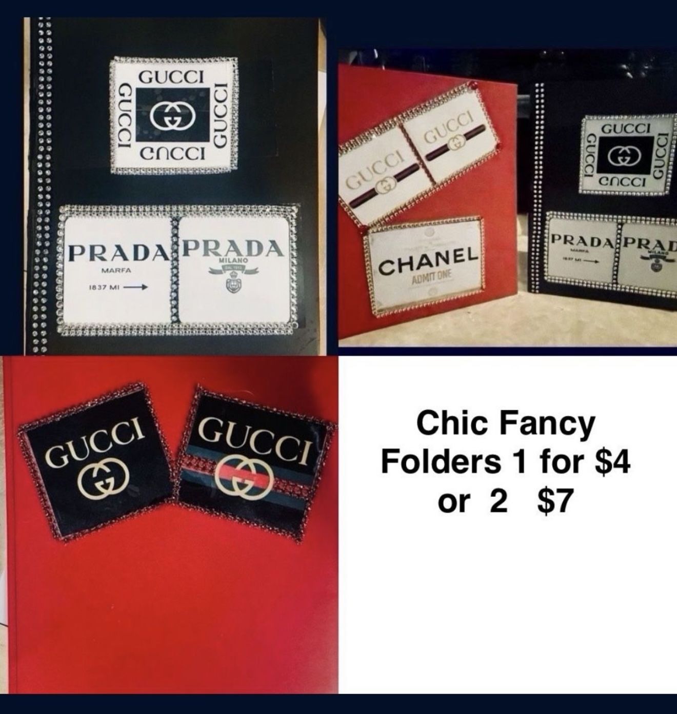 Bougie Fancy Designer Folders NEW