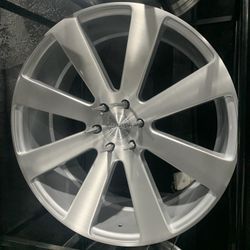 Dub 8 Ball 24x10 Silver Brushed 6x5.5 6x139.7