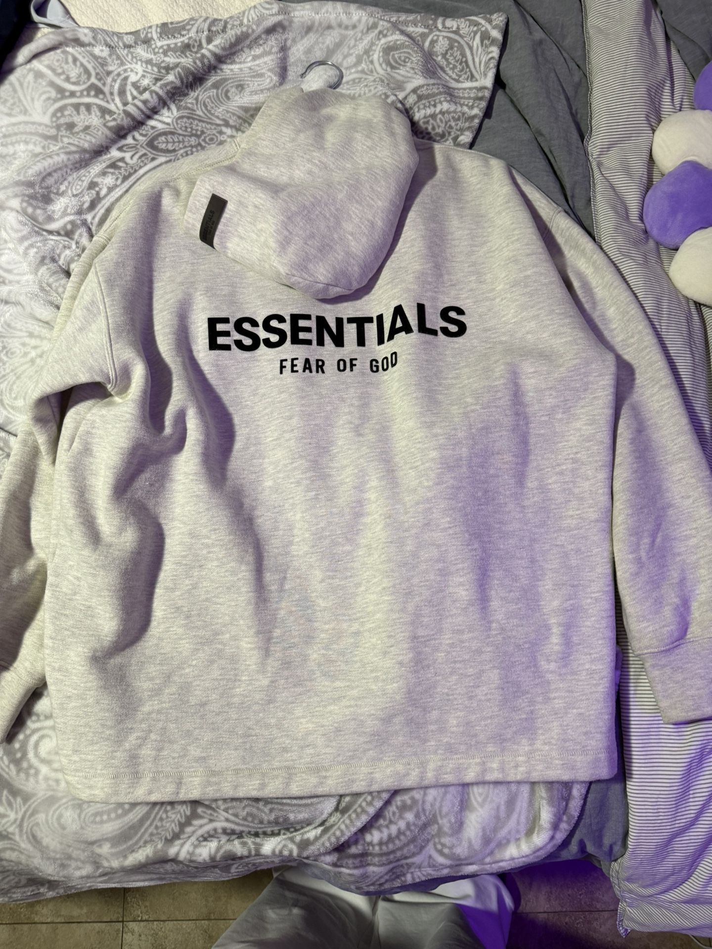 Essentials fear of god hoodie