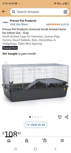Prevu hamster cage